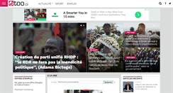 Desktop Screenshot of annuaire.atoo.ci